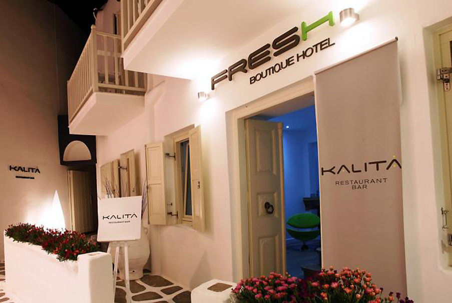 Fresh Boutique Hotel Mykonos Town Buitenkant foto